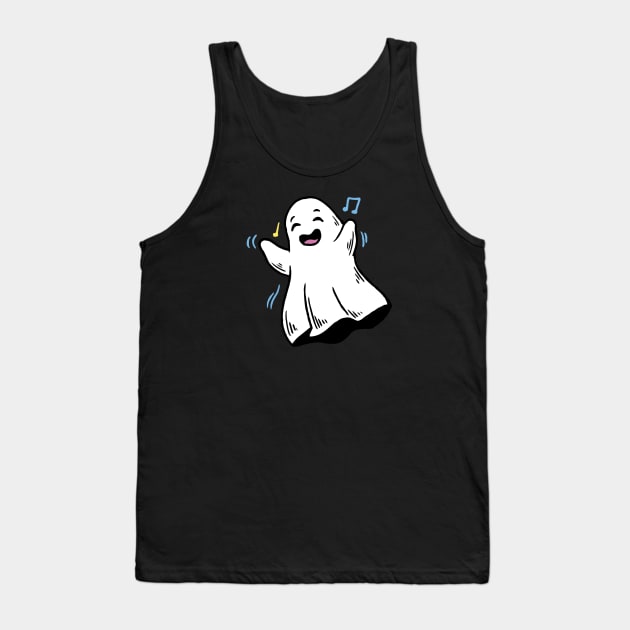 Boogie with the Ghost! Tank Top by Life2LiveDesign